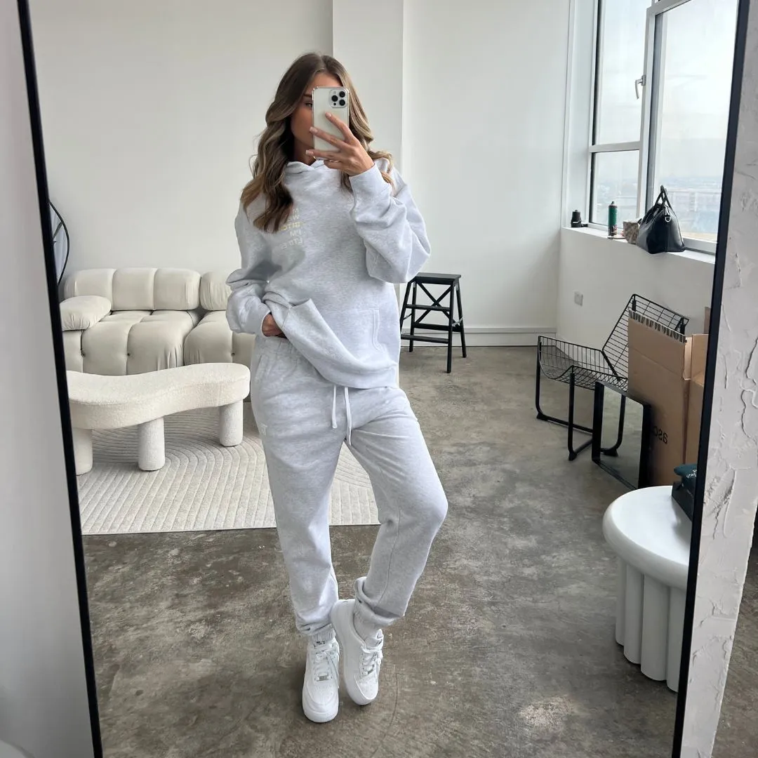 304 Womens I'm Limited Edition Joggers White Heather