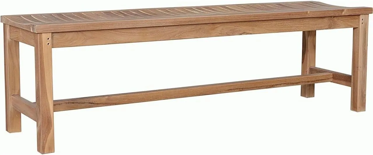 Anderson Teak BH-7059B Madison 59" Backless Bench