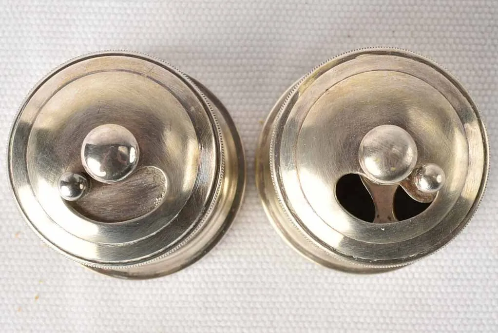 Art deco salt & pepper shakers - Ercuis