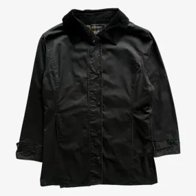 Barbour Lightweight Newmarket Jacket With Corduroy Collar (Womenswear)