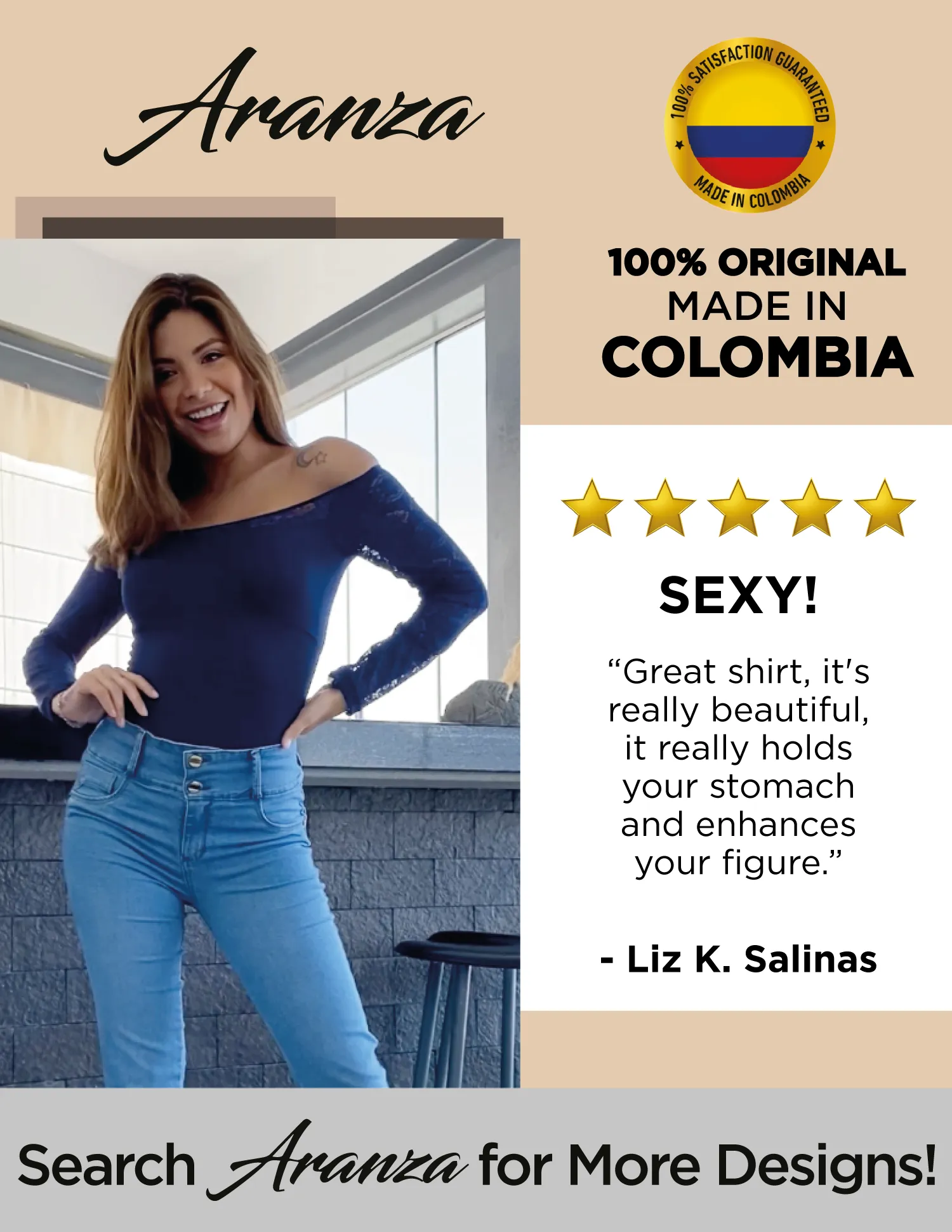 Bodysuit Clubwear Top Shapewear Liliana