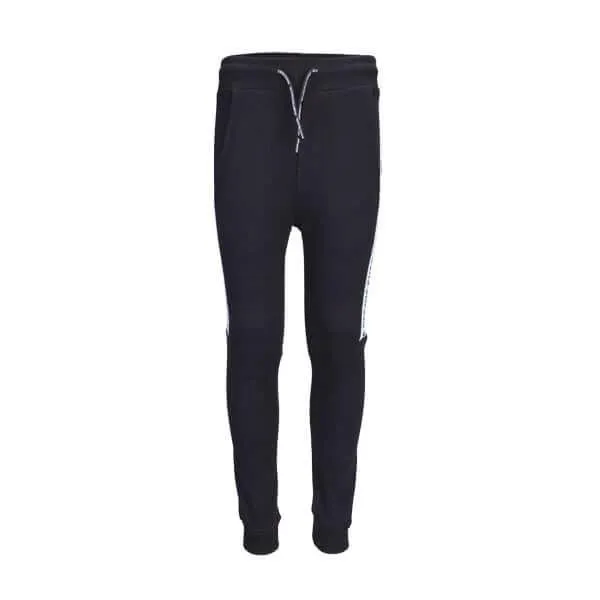 BOYS GRAPHIC BLACK JOGGERS