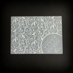 CjS Nail Art Mat - The Tracey (Classic Swirl)