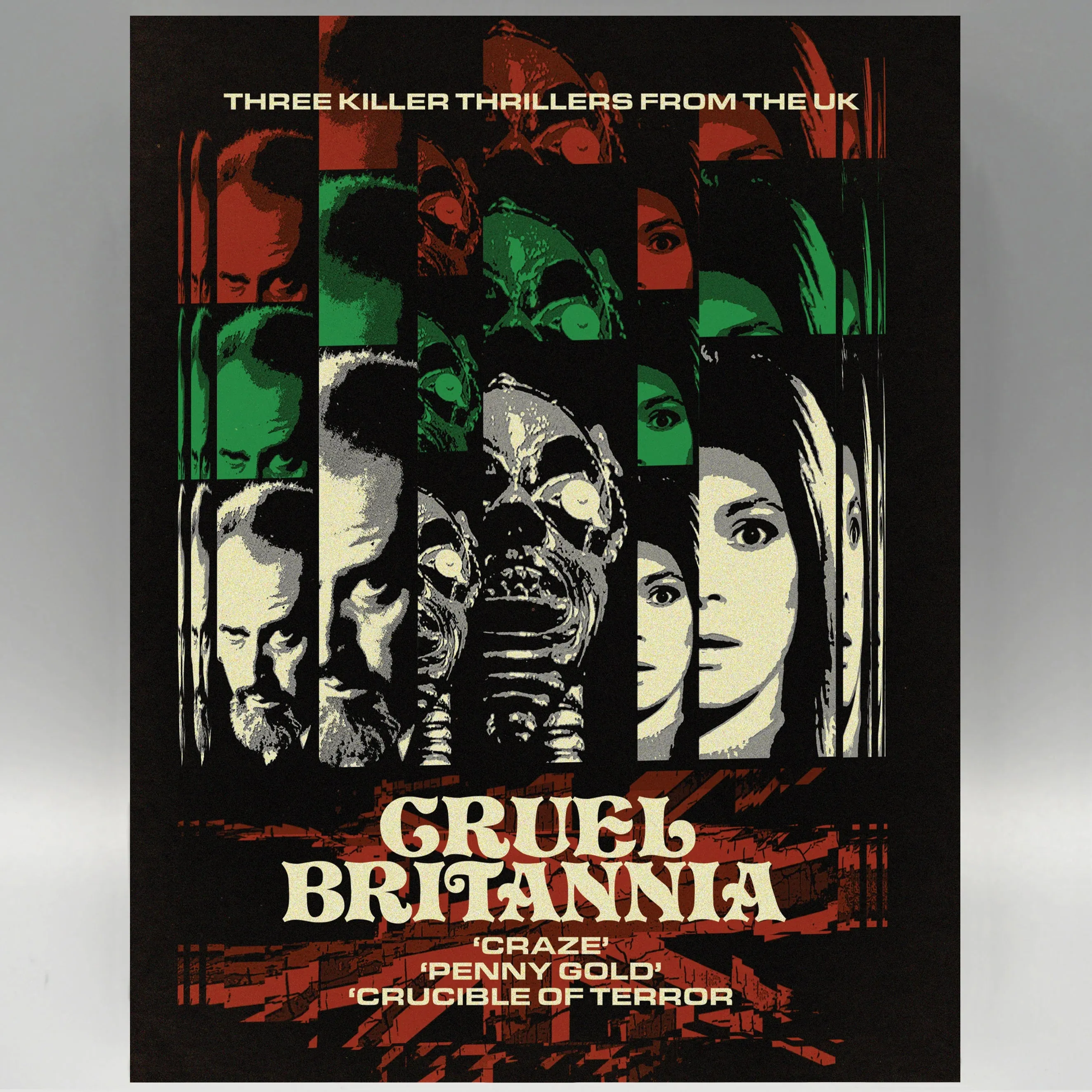 Cruel Britannia: Three Killer Thrillers From The UK w/SLIP