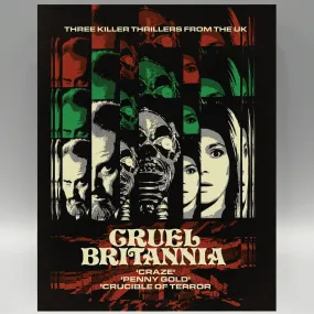Cruel Britannia: Three Killer Thrillers From The UK w/SLIP