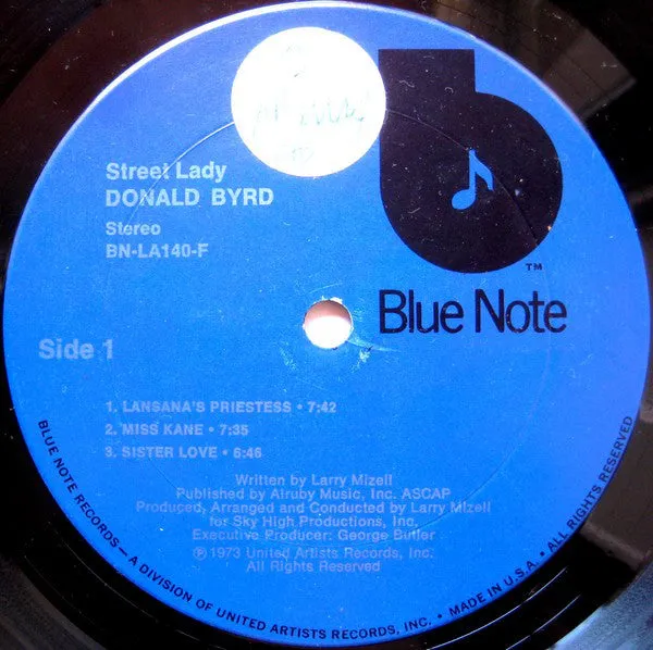Donald Byrd - Street Lady (LP, Album, Gat) (VG)