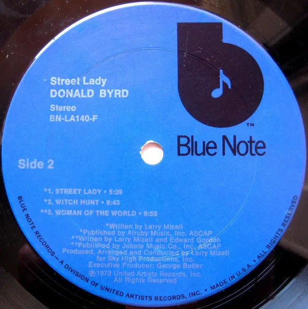 Donald Byrd - Street Lady (LP, Album, Gat) (VG)