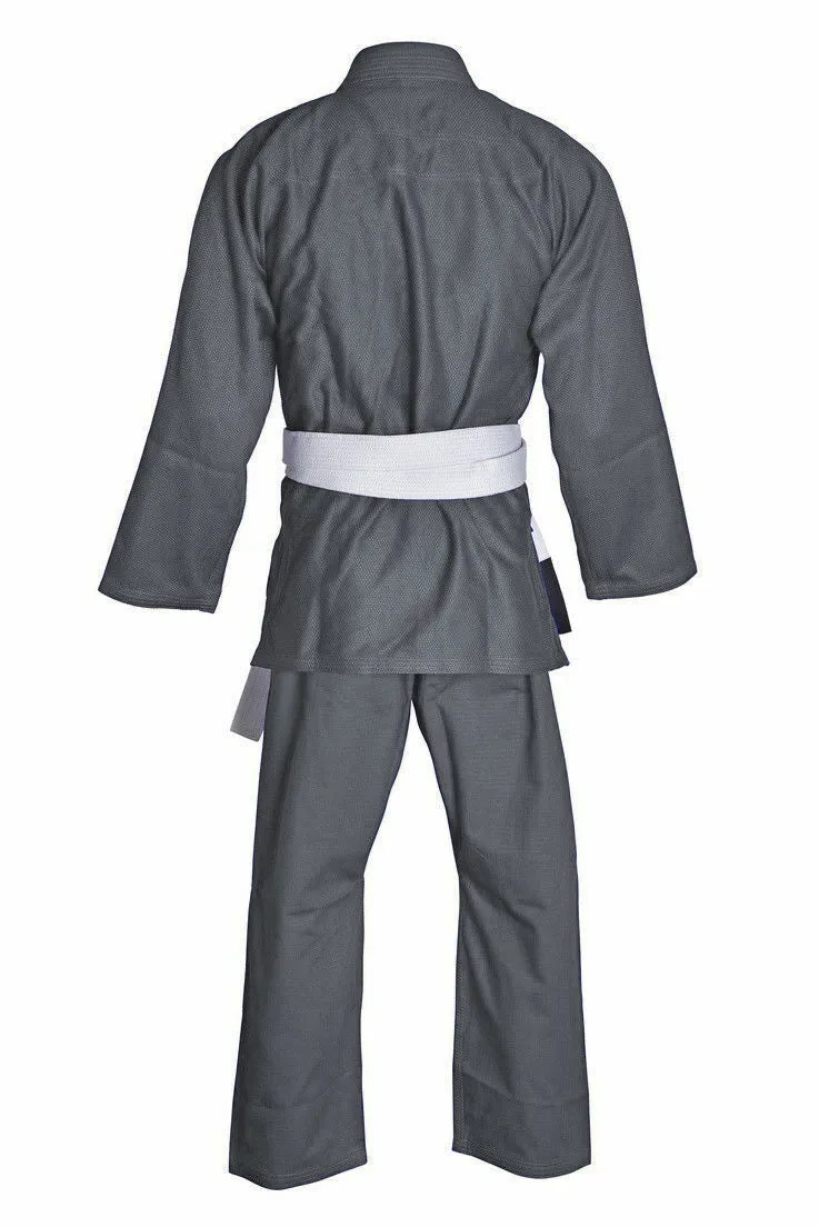 Grey Color Custom Brazilian JIU-JITSU GI/ BJJ KIMONO