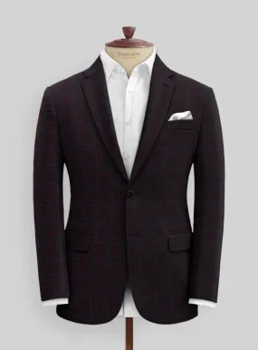 Italian Ernesto Check Tweed Jacket