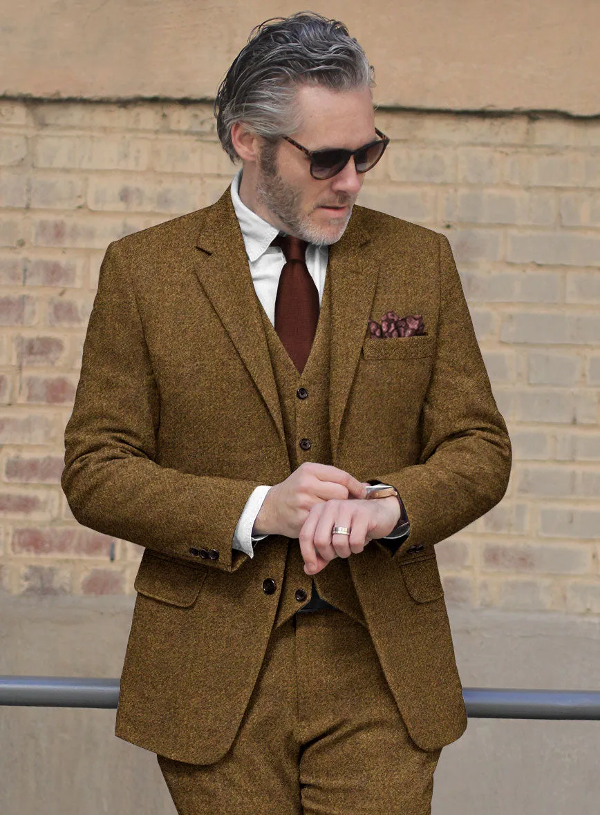 Italian Highlander Rust Tweed Jacket