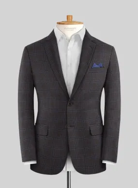 Italian Lark Brown Checks Flannel Jacket