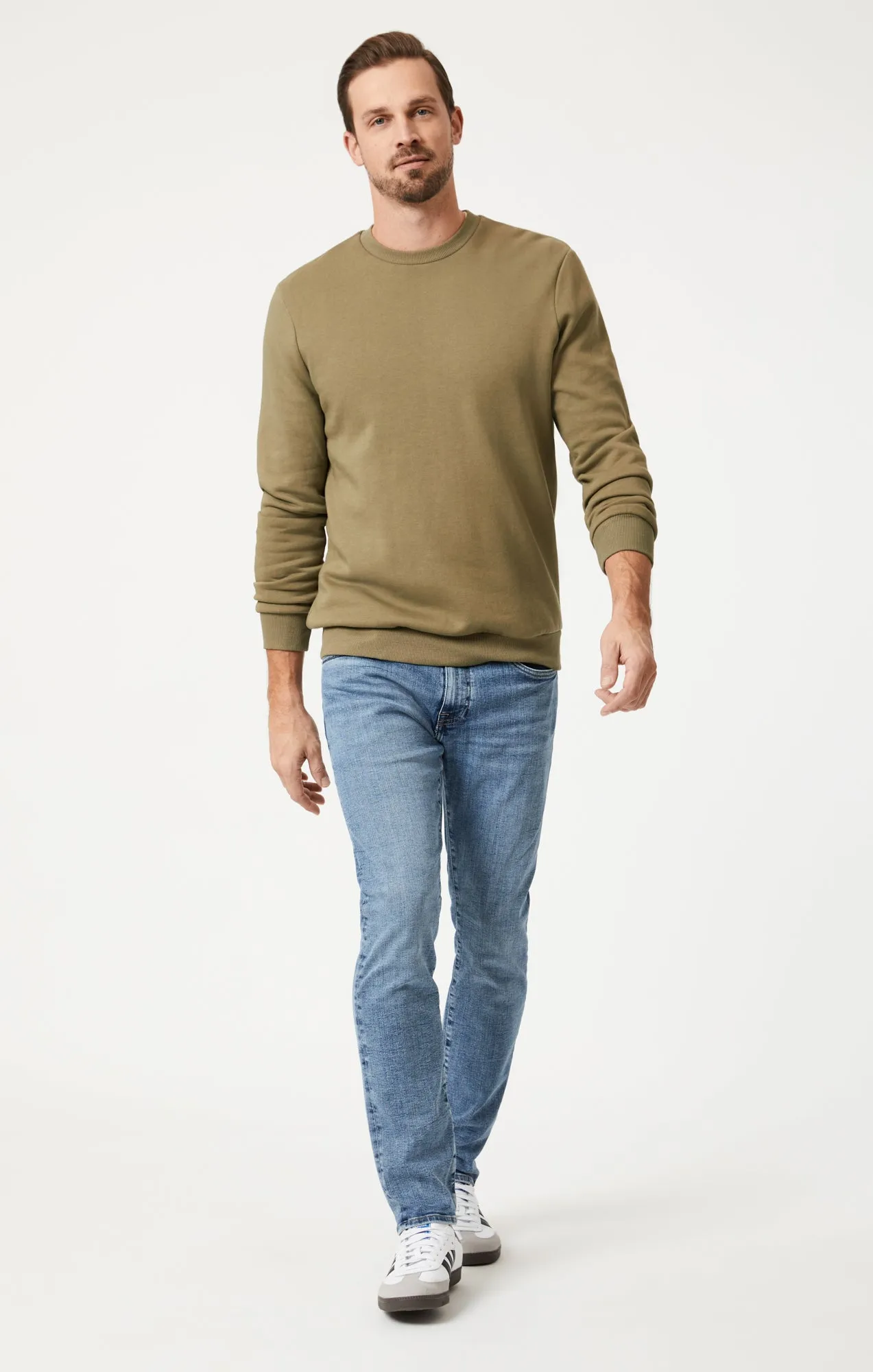 JAKE SLIM LEG IN OCEAN WAVE ORGANIC VINTAGE