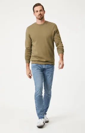 JAKE SLIM LEG IN OCEAN WAVE ORGANIC VINTAGE
