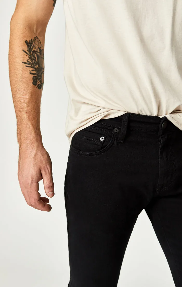 JAKE SLIM LEG JEANS IN BLACK WILLIAMSBURG