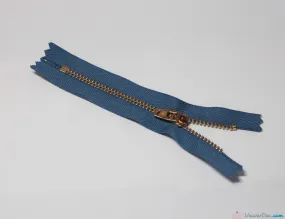 Jeans Zip / Brass Teeth [145 Blue]