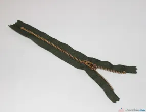 Jeans Zip / Brass Teeth [566 Khaki Green]