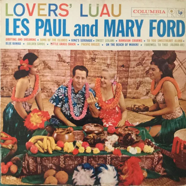 Les Paul And Mary Ford* - Lovers' Luau (LP, Album, Mono) (VG )