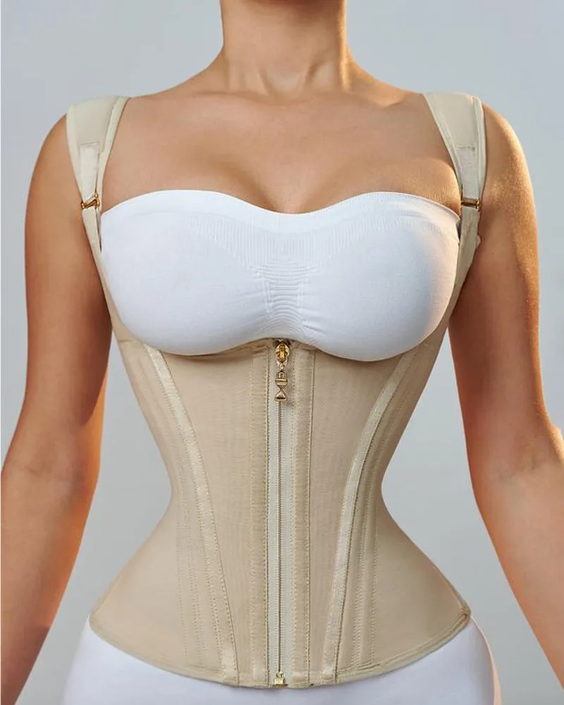 【Live】M MYODRESS Waist Belt for Women Girdle Vest Shaperwear Trimmer Tank Top Sport Girdle and Adjustable Shoulder Strap