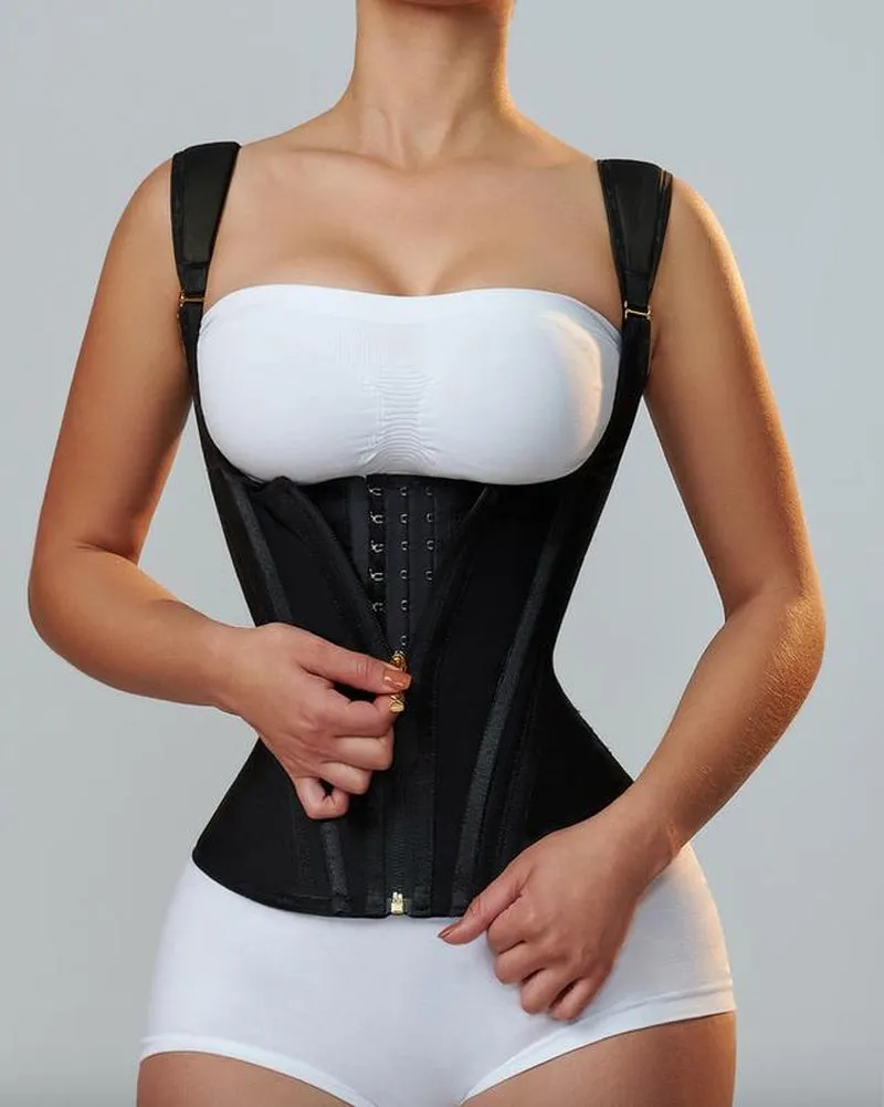 【Live】M MYODRESS Waist Belt for Women Girdle Vest Shaperwear Trimmer Tank Top Sport Girdle and Adjustable Shoulder Strap