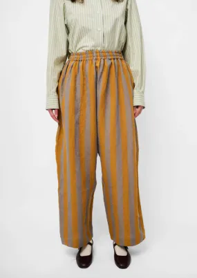 Luna Trousers, Bronze/Jeans