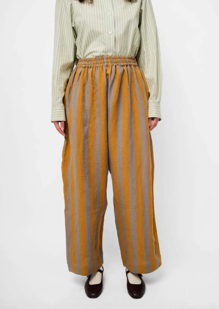 Luna Trousers, Bronze/Jeans