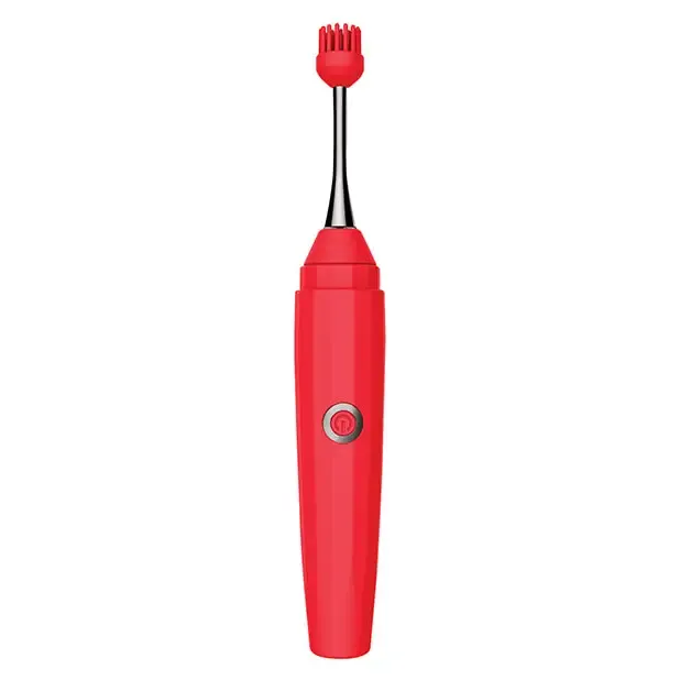 Luv Inc Op10 Orgasm Pen Rechargeable Pinpoint Vibrator with 3 Attachments