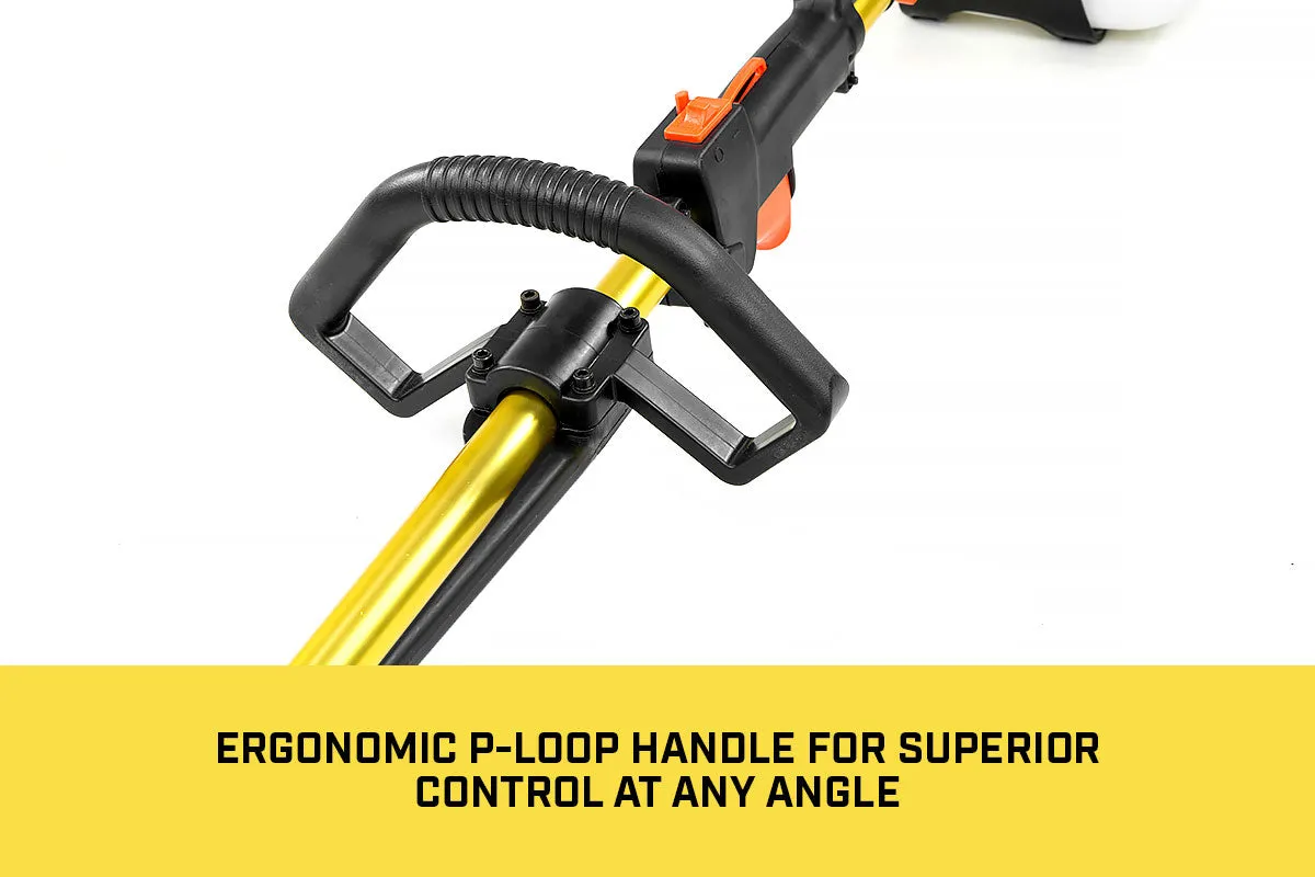 NNEDPE Tradesman 62cc Petrol Multi Tool Chainsaw Line Garden Trimmer - Gold