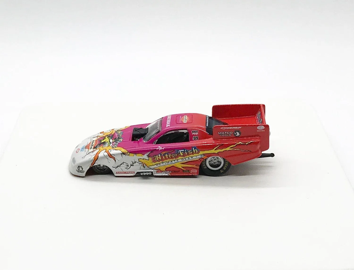 Racing Champions Red Nitro Fish Funny Car (2000)