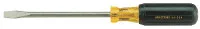 Round Shank Cushion Grip Screwdrivers, 1/4 in, 8 1/4 in Overall L