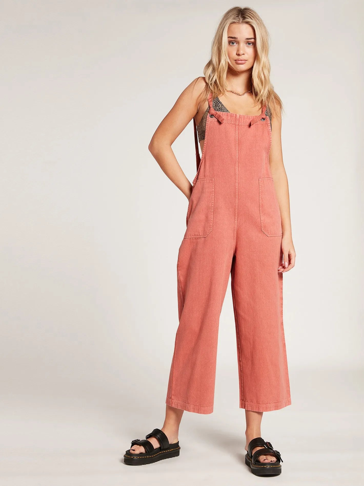 Sandy Stone Overall - Sepia