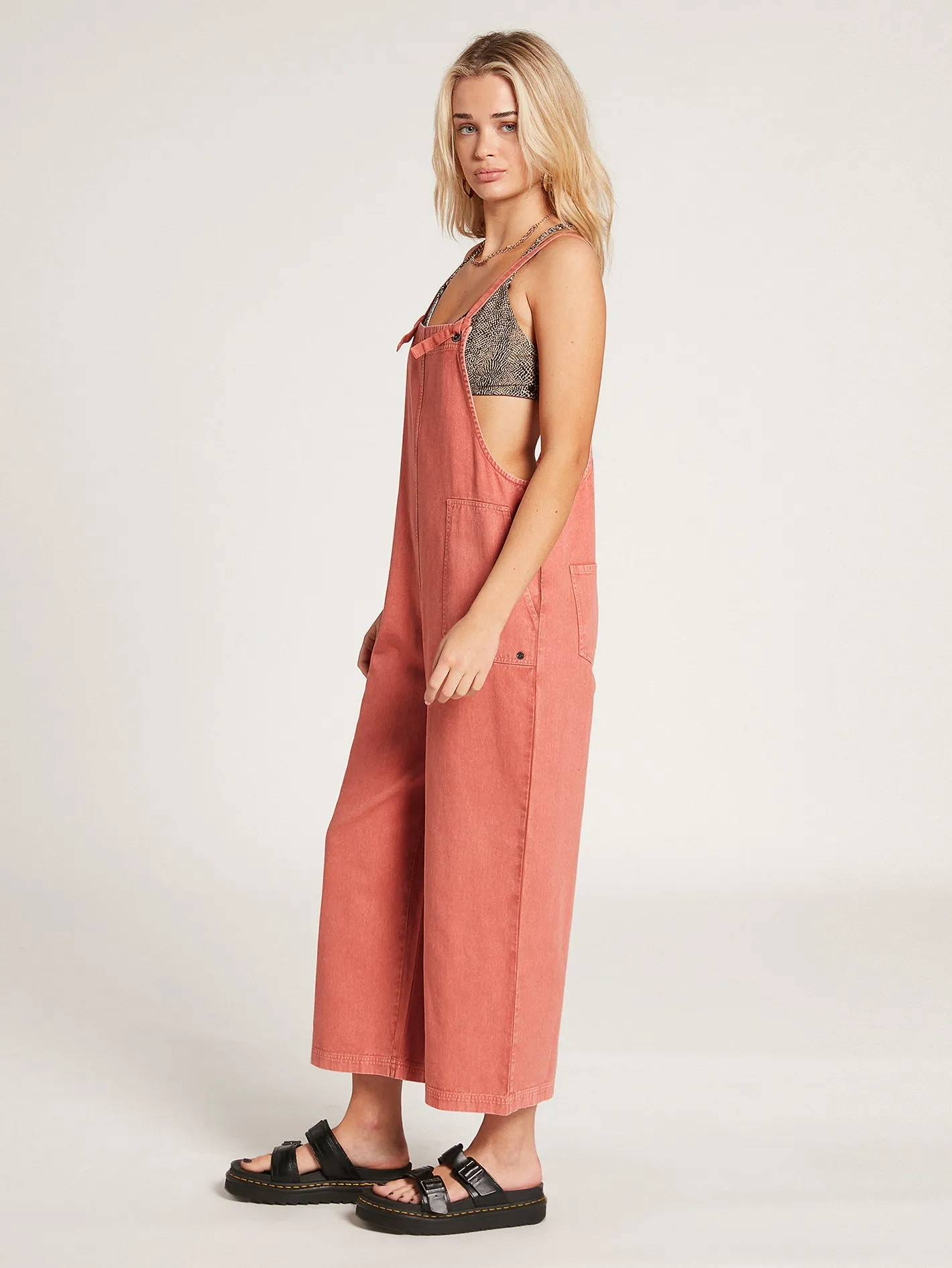 Sandy Stone Overall - Sepia