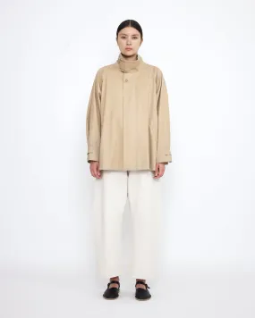 Short Spring Trench - SS25 - Tan Beige
