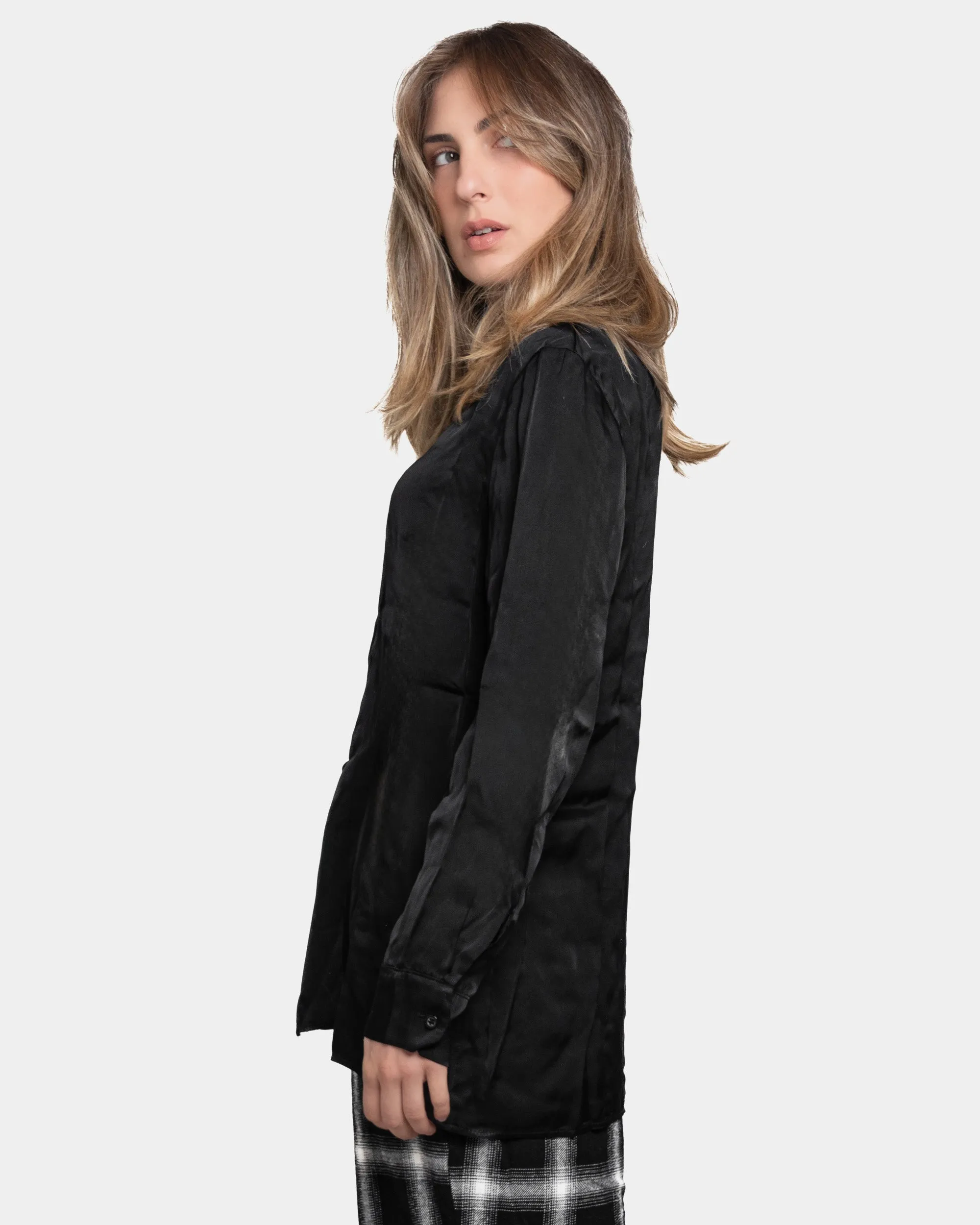Silky Classic Button Up Shirt