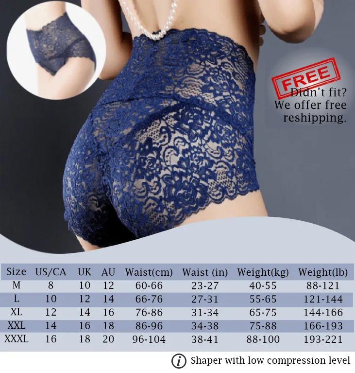 Slender FIT - Lacey Comfy Panty (2 pcs set)