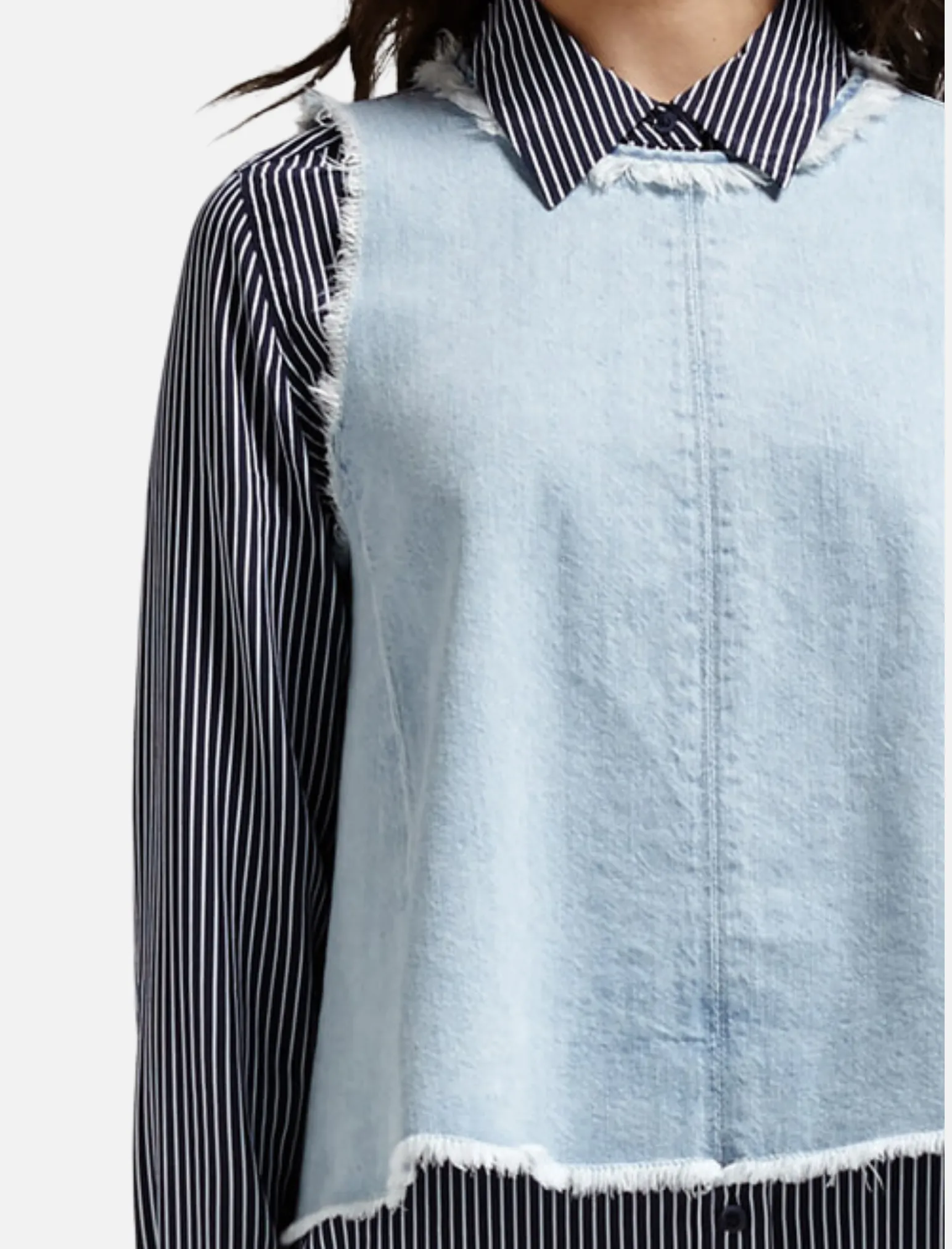Tayla Shell Fray Top
