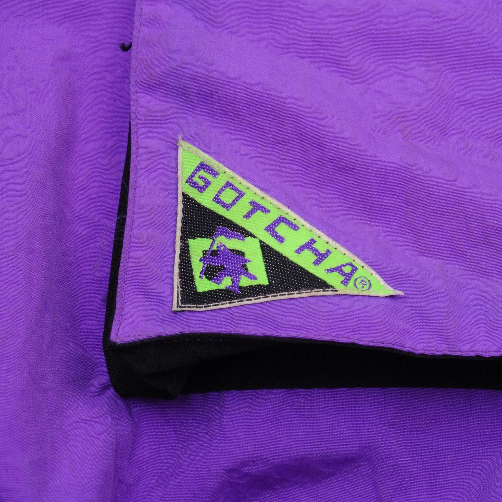 VINTAGE GOTCHA SURF SHELL JACKET 1990S SIZE MEDIUM