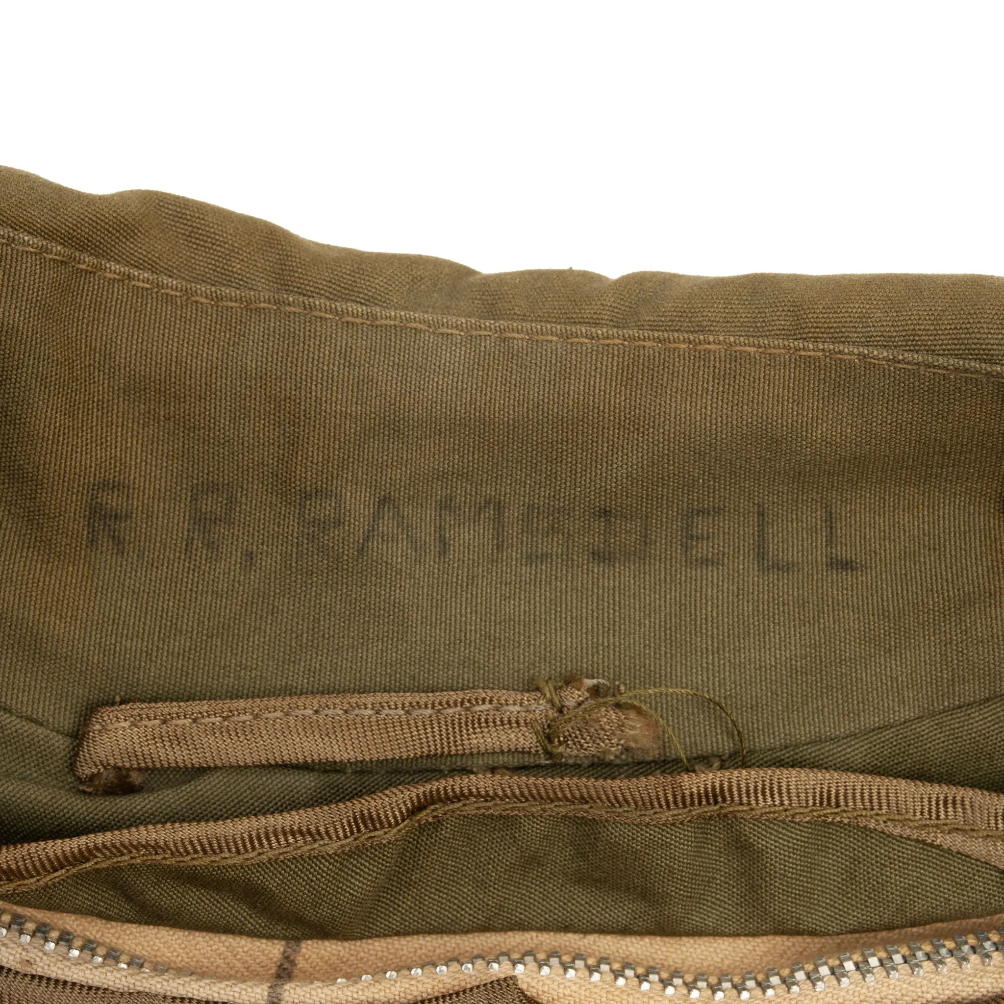 VINTAGE US ARMY OVERCOAT TRENCH COAT 1950S KOREAN WAR ERA SIZE SMALL