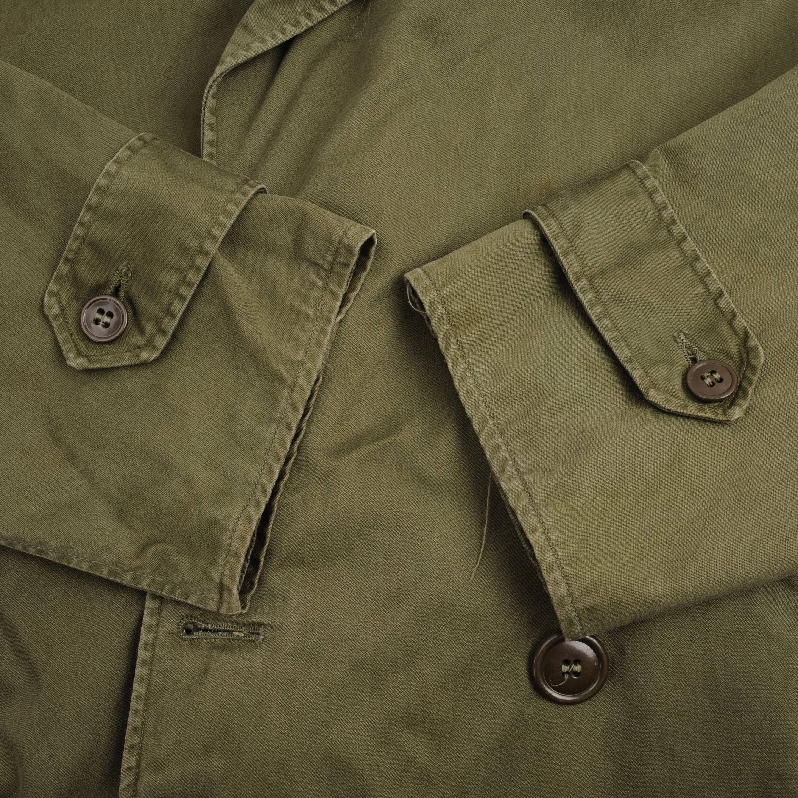 VINTAGE US ARMY OVERCOAT TRENCH COAT 1953 KOREAN WAR SIZE SMALL REGULAR