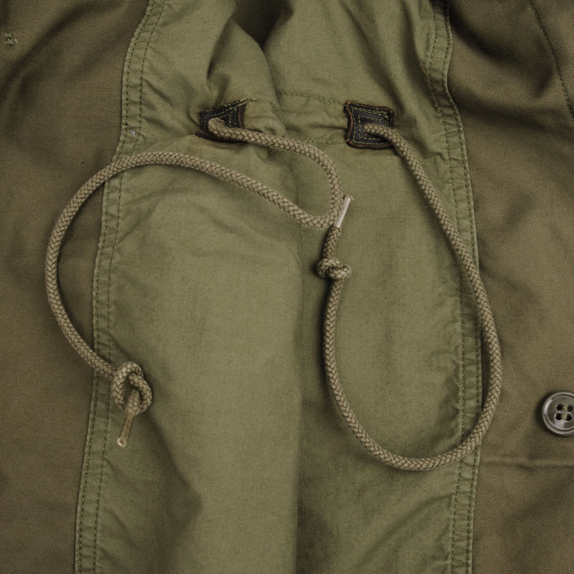VINTAGE USAF US AIR FORCE COAT 1964 VIETNAM WAR SIZE SMALL LONG