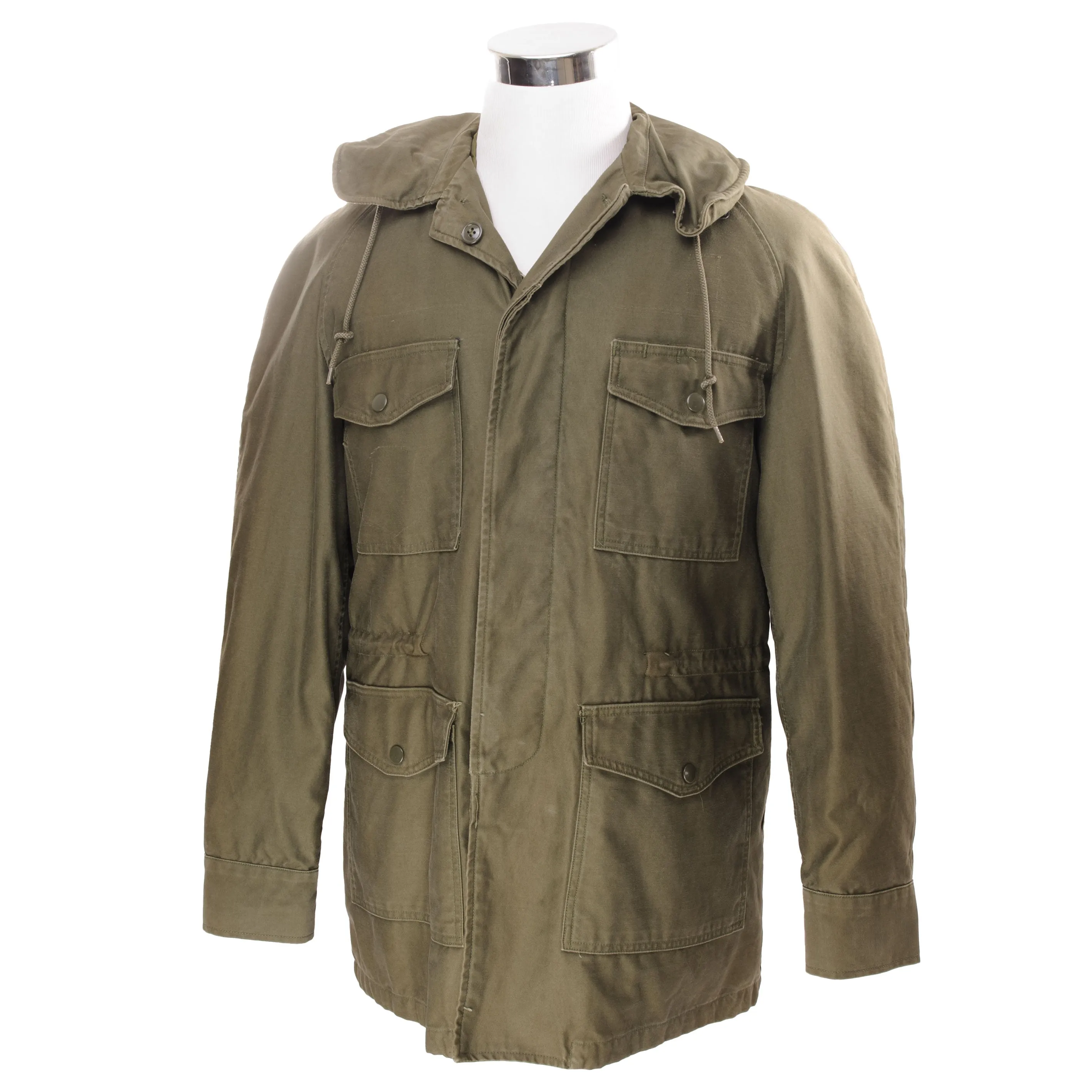 VINTAGE USAF US AIR FORCE COAT 1964 VIETNAM WAR SIZE SMALL LONG