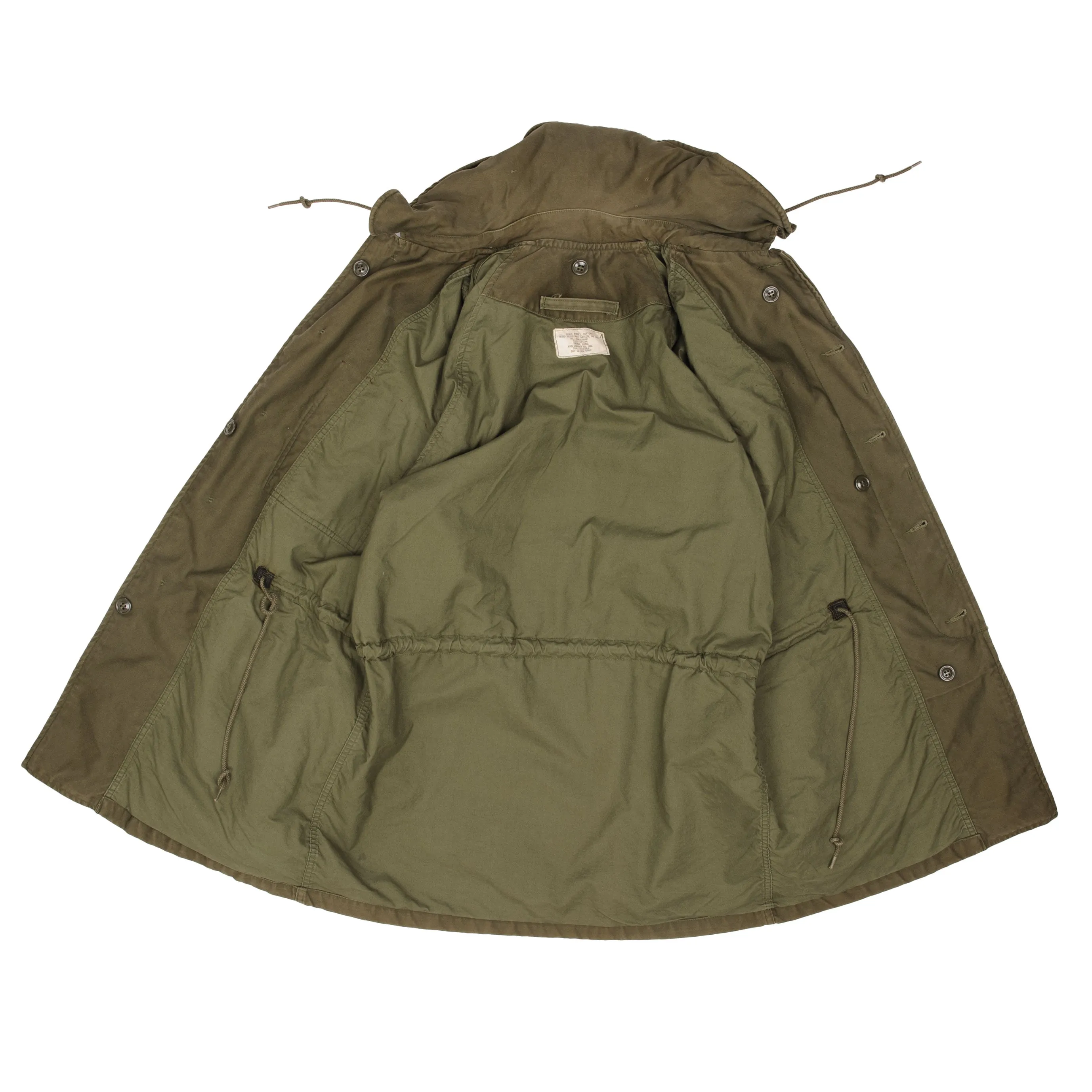 VINTAGE USAF US AIR FORCE COAT 1964 VIETNAM WAR SIZE SMALL LONG